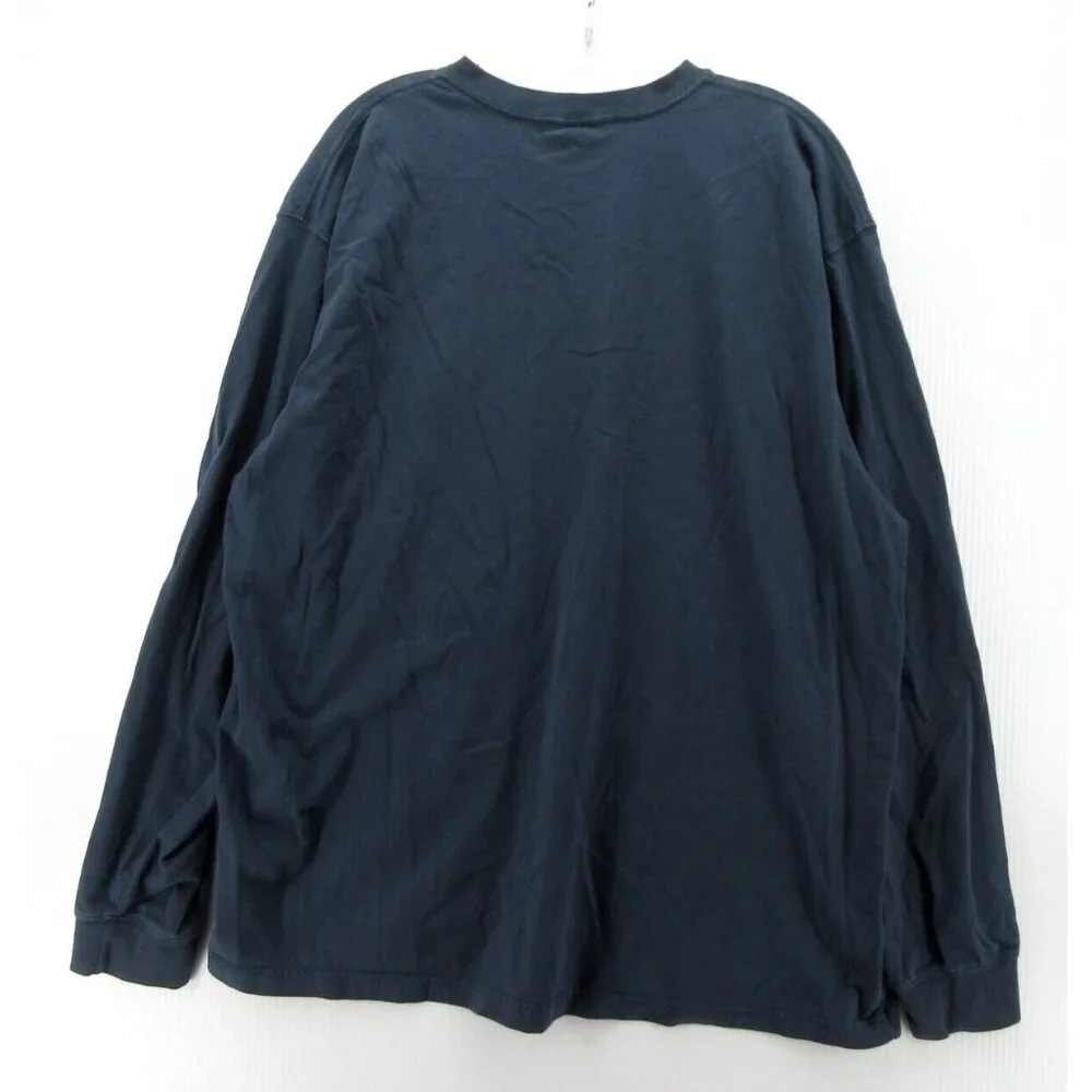 LL Bean Shirt XL Carefree Unshrinkable Pullover T Tee V-Neck Casual